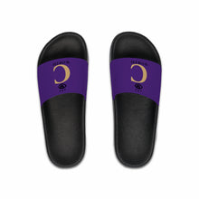 Load image into Gallery viewer, I C WORTH Men&#39;s Purple Slide Sandals