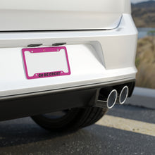 Load image into Gallery viewer, I C WORTH Pink License Plate Frame