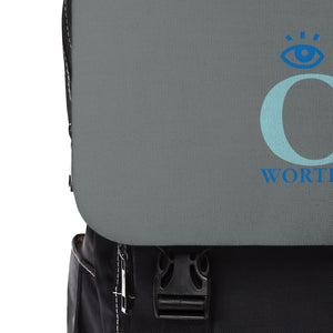 I C Worth Casual Shoulder Dark Grey Backpack