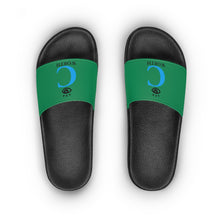 Load image into Gallery viewer, I C WORTH Women&#39;s Green Slide Sandals