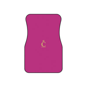 I C WORTH Pink Car Mats (Set of 4)