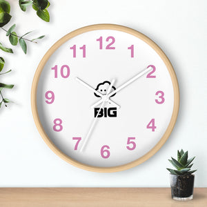 Think BIG Wall clock Passion Fruit Numbers