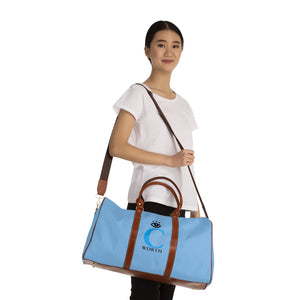 I C WORTH Waterproof Sky-Blue Travel Bag