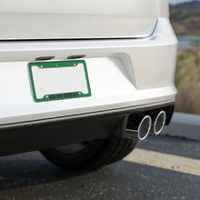 Load image into Gallery viewer, I C WORTH Dark Green License Plate Frame