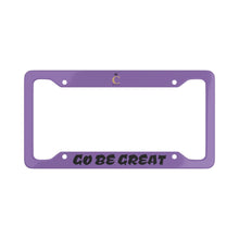 Load image into Gallery viewer, I C WORTH Light Purple License Plate Frame