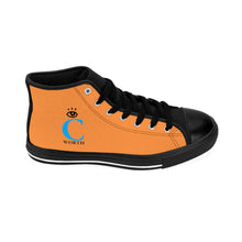 Load image into Gallery viewer, I C WORTH Women&#39;s Orange High-top Sneakers