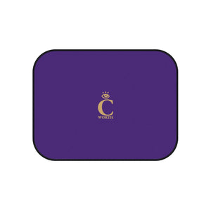 I C WORTH Purple Mats (Set of 4)