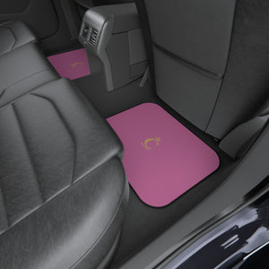 I C WORTH Link Pink Car Mats (Set of 4)