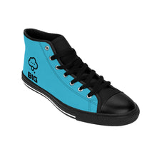Load image into Gallery viewer, Think BIG Men&#39;s Aqua High-top Sneakers