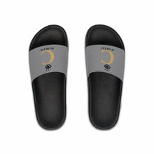 Load image into Gallery viewer, I C WORTH Men&#39;s Grey Slide Sandals