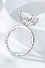 Load image into Gallery viewer, 5.52 Carat Moissanite Side Stone Ring