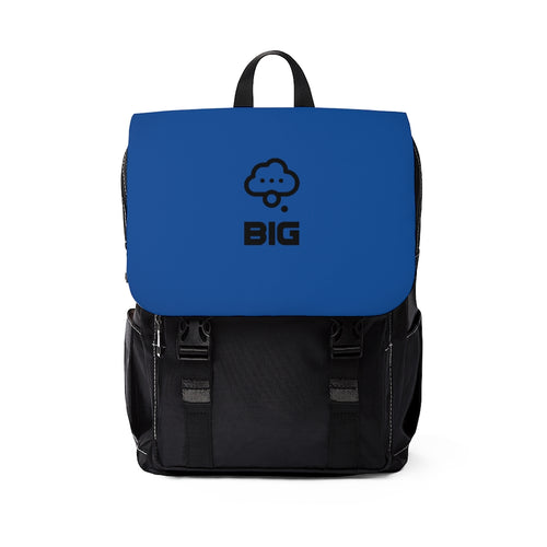 Think BIG Unisex BLUE Casual Shoulder Backpack
