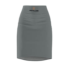 Load image into Gallery viewer, MENTALAIRE Women&#39;s Dark Grey Pencil Skirt
