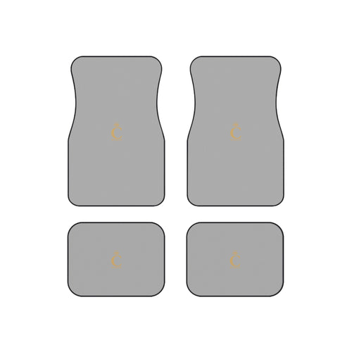 I C WORTH Light Grey Car Mats (Set of 4)