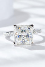 Load image into Gallery viewer, 5.52 Carat Moissanite Side Stone Ring