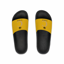 Load image into Gallery viewer, I C WORTH Men&#39;s Yellow Slide Sandals