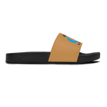 Load image into Gallery viewer, I C WORTH Women&#39;s Tan Slide Sandals