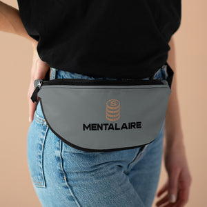 MENTALAIRE Dark Grey Fanny Pack