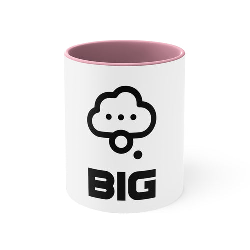 Think BIG Accent Coffee Mug, 11oz