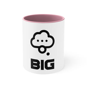 Think BIG Accent Coffee Mug, 11oz