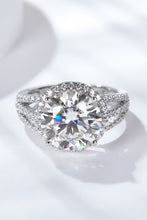 Load image into Gallery viewer, 5 Carat Moissanite Split Shank Ring