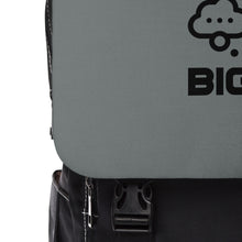 Load image into Gallery viewer, Think BIG Unisex Grey Casual Shoulder Backpack