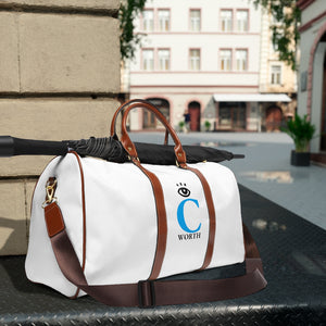 I C WORTH Waterproof White Travel Bag