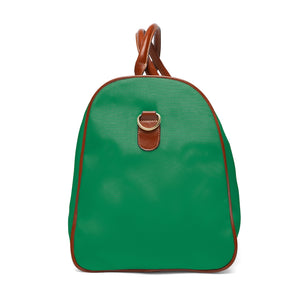 I C WORTH Waterproof Green Travel Bag