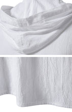 Load image into Gallery viewer, Men&#39;s Spring/Summer Fashion Solid Color Hooded Short Sleeve T-Shirt Top