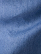 Load image into Gallery viewer, Men&#39;s Casual Shirt Pocket Patch Leather Long Sleeve Shirt Denim Shirt