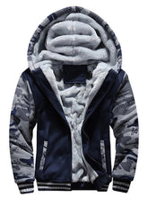 Load image into Gallery viewer, Camouflage sweater men&#39;s casual sports cardigan sweater jacket to keep warm