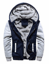 Load image into Gallery viewer, Men&#39;s Sweater Hooded Loose Sports Fleece Thickening Men&#39;s Coat
