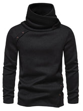 Load image into Gallery viewer, High collar British style warm casual pile collar top