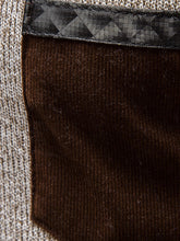 Load image into Gallery viewer, Men&#39;s stand-up collar thickened patchwork half-zip lapel sweater pullover sweater