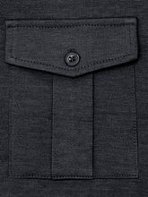 Load image into Gallery viewer, Men&#39;s Lapel Polo Solid Color Long Sleeve Polo Shirt