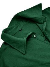 Load image into Gallery viewer, Men&#39;s Lapel Polo Solid Color Long Sleeve Polo Shirt