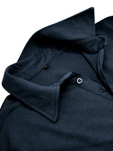 Load image into Gallery viewer, Men&#39;s Lapel Polo Solid Color Long Sleeve Polo Shirt