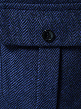 Load image into Gallery viewer, Men&#39;s herringbone tweed suit vest retro lapel vest