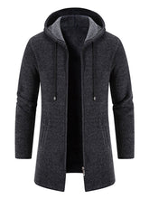 Load image into Gallery viewer, Men&#39;s casual  zipper hooded cardigan