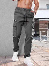 Load image into Gallery viewer, Men&#39;s new fashionable casual sports zipper decorative overalls
