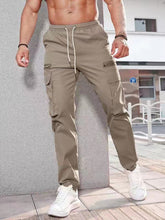 Load image into Gallery viewer, Men&#39;s new fashionable casual sports zipper decorative overalls