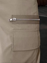 Load image into Gallery viewer, Men&#39;s new fashionable casual sports zipper decorative overalls