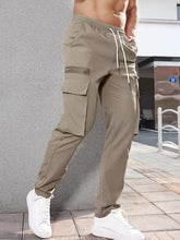 Load image into Gallery viewer, Men&#39;s new fashionable casual sports zipper decorative overalls