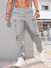 Load image into Gallery viewer, Men&#39;s new fashionable casual sports zipper decorative overalls
