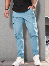 Load image into Gallery viewer, Men&#39;s new fashionable casual sports zipper decorative overalls