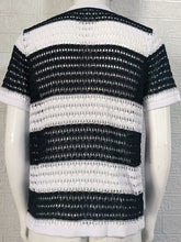 Load image into Gallery viewer, Men&#39;s new lapel short-sleeved color-blocked cardigan