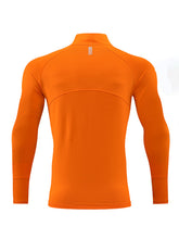 Load image into Gallery viewer, Men&#39;s long-sleeved quick-drying stand-up collar sports fitness top