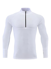 Load image into Gallery viewer, Men&#39;s long-sleeved quick-drying stand-up collar sports fitness top