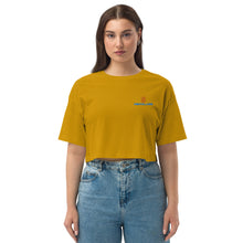 Load image into Gallery viewer, MENTALAIRE Women&#39;s Loose drop shoulder crop top