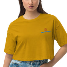 Load image into Gallery viewer, MENTALAIRE Women&#39;s Loose drop shoulder crop top